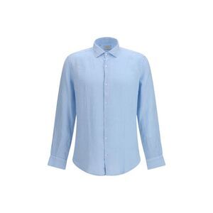 Brooksfield Men Linen Shirt